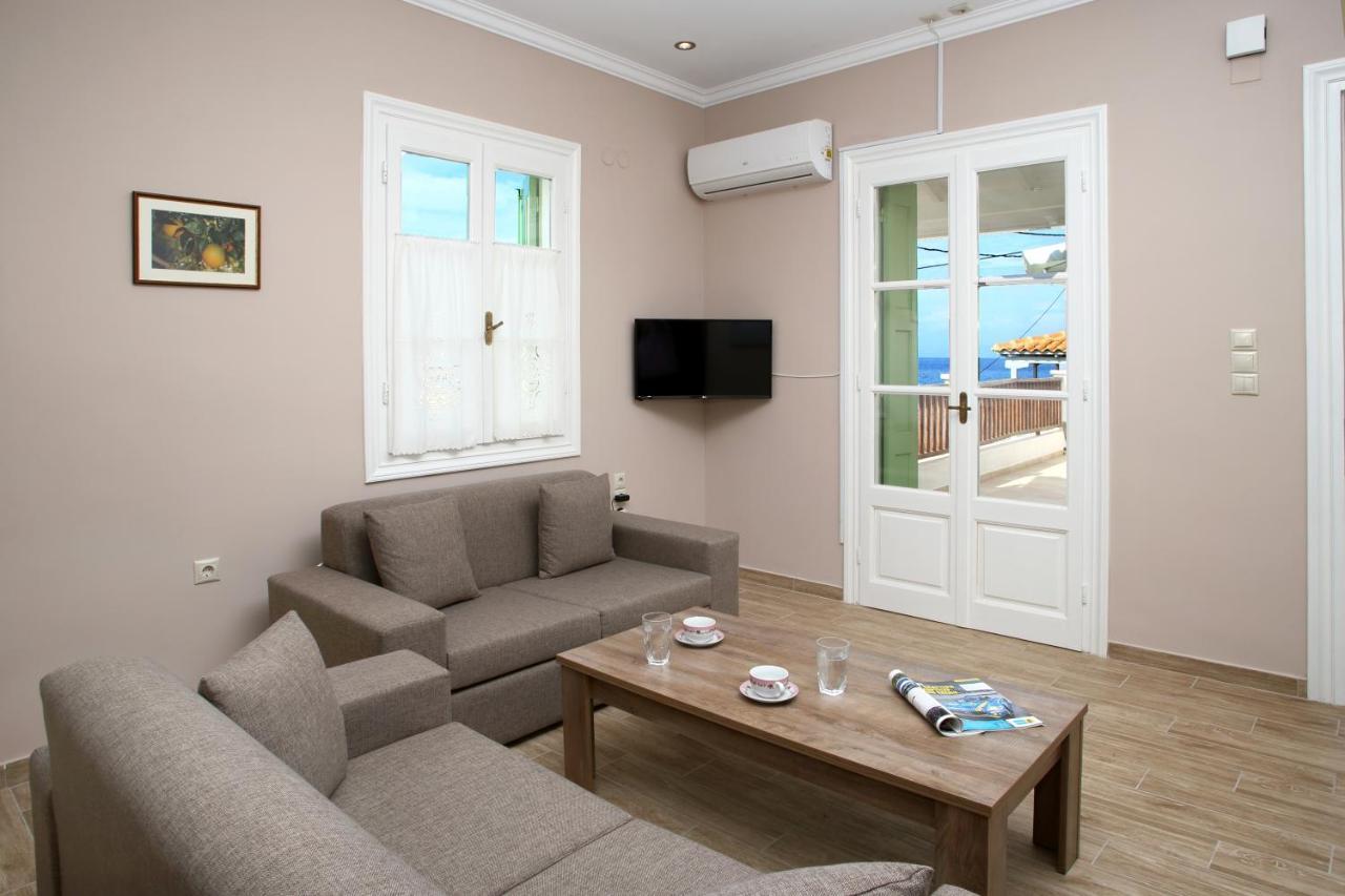 Lagadi Luxury Sea Side Apartment Agios Nikitas Bagian luar foto