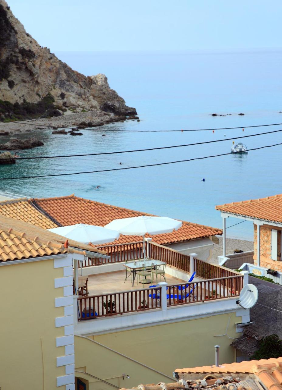 Lagadi Luxury Sea Side Apartment Agios Nikitas Bagian luar foto
