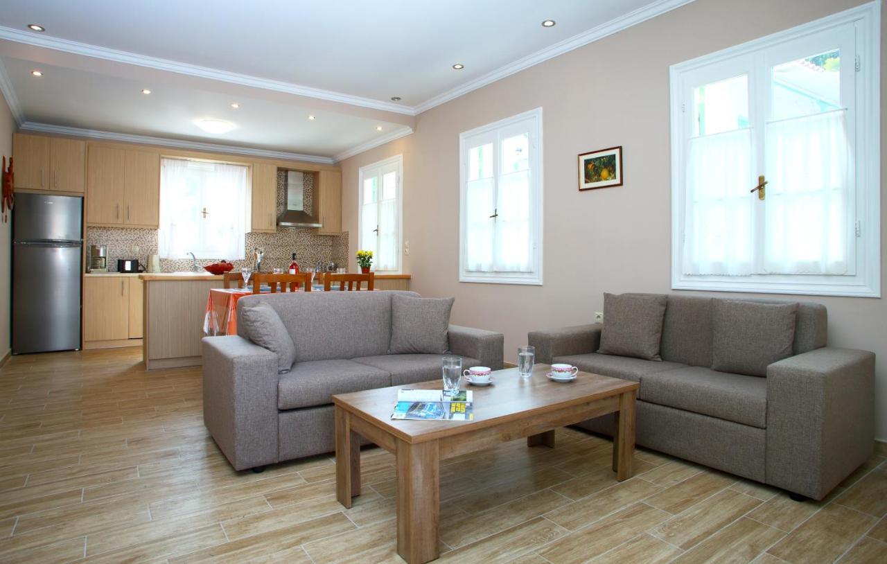 Lagadi Luxury Sea Side Apartment Agios Nikitas Bagian luar foto